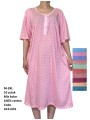 Koszule nocne damskie , size m-3xl, paczka 10szt, mix kolor