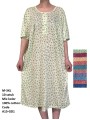 Koszule nocne damskie , size m-3xl, paczka 10szt, mix kolor