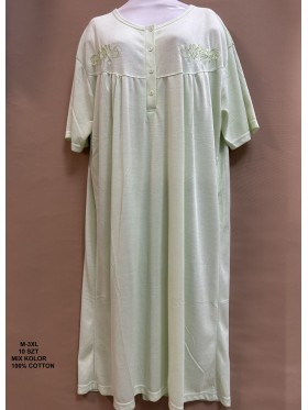 Koszule nocne damskie , size m-3xl, paczka 10szt, mix kolor