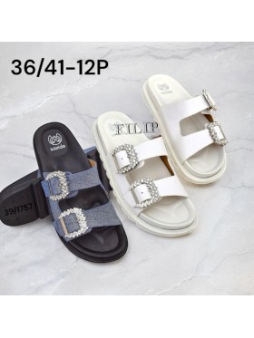 Buty Klapki Damskie (36-41,12par)