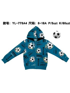 Bluza dzieciece rozm 8-16 lat, paczka 5szt, 1 kolor