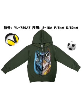 Bluza dzieciece rozm 8-16 lat, paczka 5szt, 1 kolor