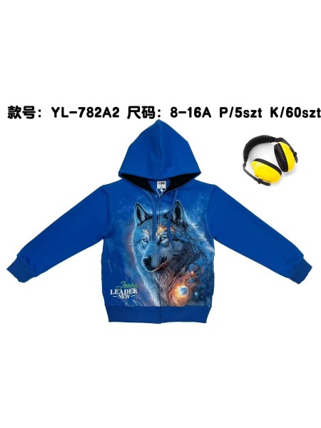 Bluza dzieciece rozm 8-16 lat, paczka 5szt, 1 kolor
