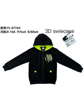 Bluza dzieciece rozm 8-16 lat, paczka 5szt, 1 kolor