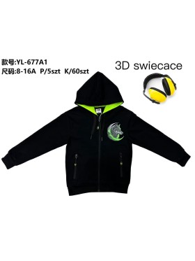 Bluza dzieciece rozm 8-16 lat, paczka 5szt, 1 kolor