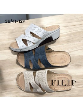 Buty Klapki Damskie (36-41,12par)