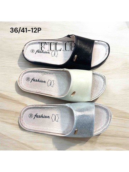 Buty Klapki Damskie (36-41,12par)
