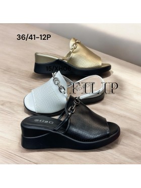Buty Klapki Damskie (36-41,12par)