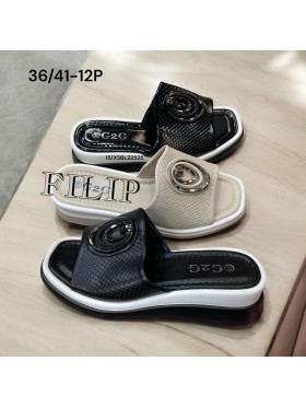 Buty Klapki Damskie (36-41,12par)