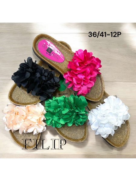 Buty Klapki Damskie (36-41,12par)