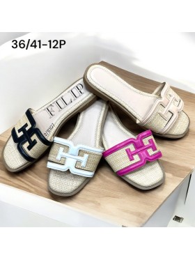 Buty Klapki Damskie (36-41,12par)