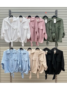 Koszule damskie wloskie, size uni, paczka 6szt, mix kolor
