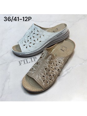 Buty Klapki Damskie (36-41,12par)