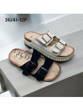 Buty Klapki Damskie (36-41,12par)