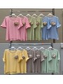Bluzki damskie wloskie, size uni, paczka 6szt, mix kolor