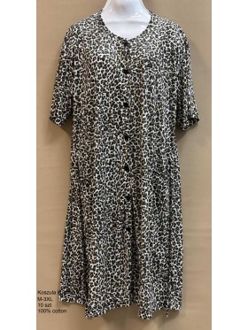 Koszule nocne damskie , size m-3xl, paczka 10szt, mix kolor