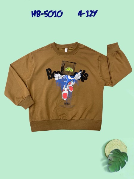 Bluza dzieciece rozm 4-12 lat, paczka 5szt, 1 kolor