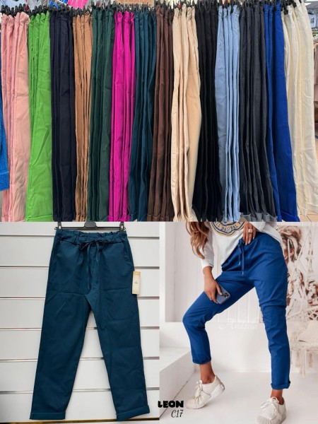 Spodnie damskie , size uni, paczka 6szt, mix kolor
