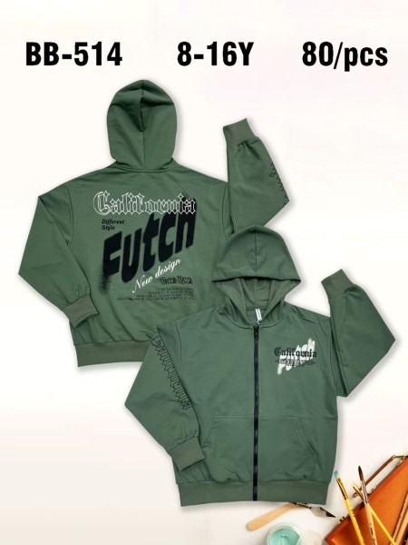 Bluza dzieciece rozm 8-16 lat, paczka 5szt, 1 kolor