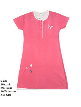 Koszule nocne damskie , size s-2xl, paczka 10szt, mix kolor