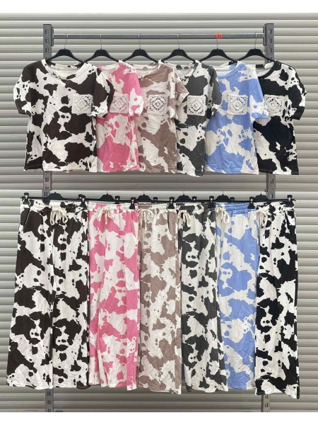 Komplety damskie wloskie, size uni, paczka 6szt, mix kolor
