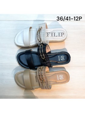 Buty Klapki Damskie (36-41,12par)