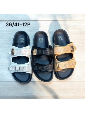 Buty Klapki Damskie (36-41,12par)