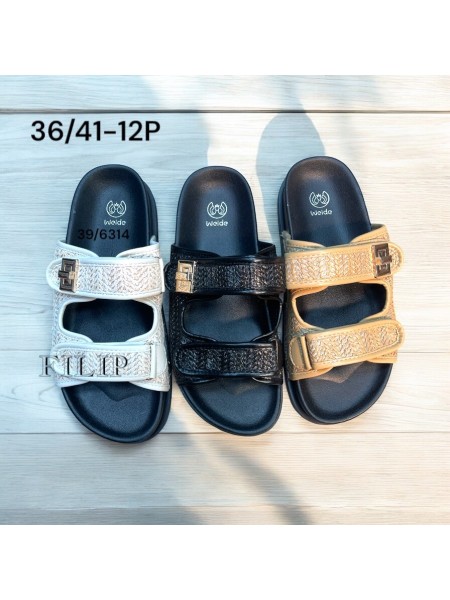 Buty Klapki Damskie (36-41,12par)