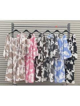 Sukienki damskie wloskie, size uni, paczka 6szt, mix kolor