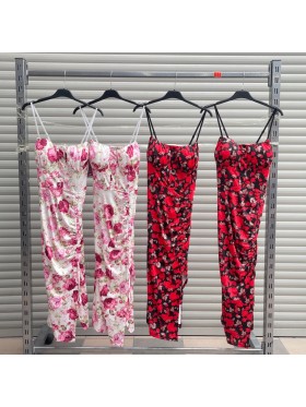 Sukienki damskie wloskie, size uni, paczka 6szt, mix kolor