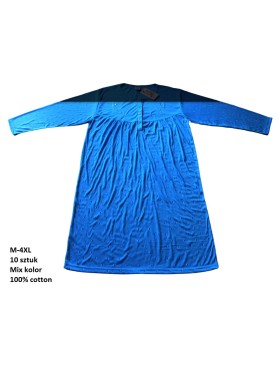 Koszule nocne damskie , size m-4xl, paczka 10szt, mix kolor