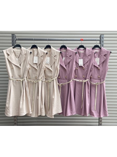 Sukienki damskie wloskie, size uni, paczka 6szt, mix kolor