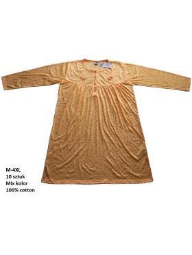 Koszule nocne damskie , size m-4xl, paczka 10szt, mix kolor