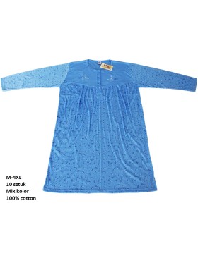 Koszule nocne damskie , size m-4xl, paczka 10szt, mix kolor