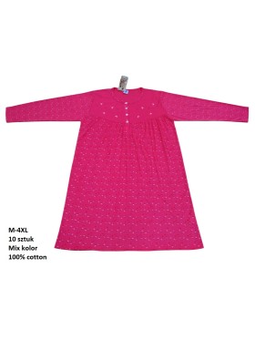 Koszule nocne damskie , size m-4xl, paczka 10szt, mix kolor