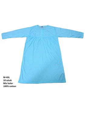 Koszule nocne damskie , size m-4xl, paczka 10szt, mix kolor