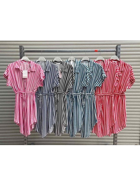 Sukienki damskie wloskie, size uni, paczka 6szt, mix kolor