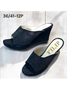 Buty Klapki Damskie (36-41,12par)