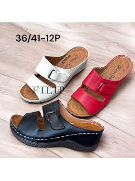 Buty Klapki Damskie (36-41,12par)