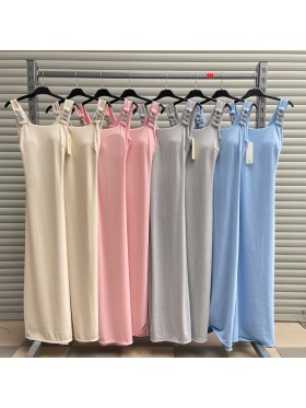 Sukienki damskie wloskie, size uni, paczka 6szt, mix kolor