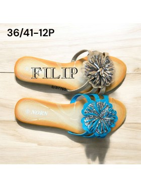 Buty Klapki Damskie (36-41,12par)