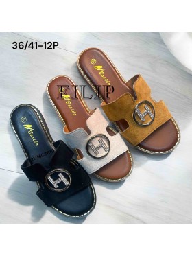 Buty Klapki Damskie (36-41,12par)