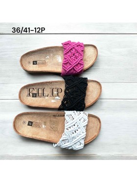 Buty Klapki Damskie (36-41,12par)