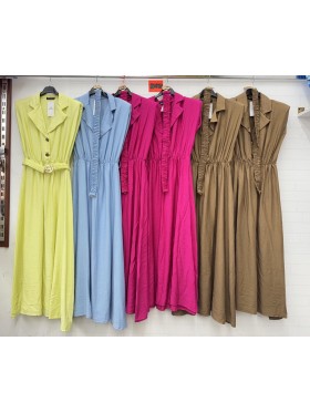 Sukienki damskie wloskie, size uni, paczka 6szt, mix kolor