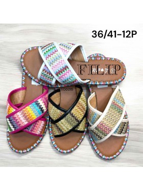 Buty Klapki Damskie (36-41,12par)