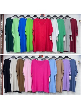 Sukienki damskie wloskie, size uni, paczka 6szt, mix kolor