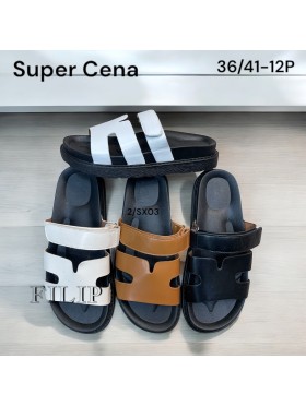 Buty Klapki Damskie (36-41,12par)