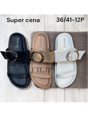 Buty Klapki Damskie (36-41,12par)