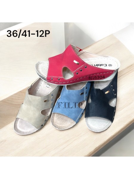 Buty Klapki Damskie (36-41,12par)