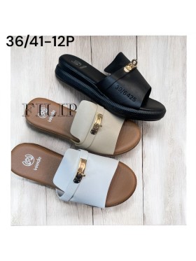 Buty Klapki Damskie (36-41,12par)